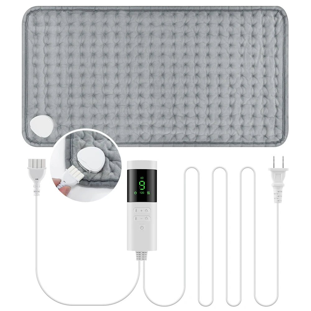 Formalife Electric Heating Pad — Back, Neck & Shoulder Relief