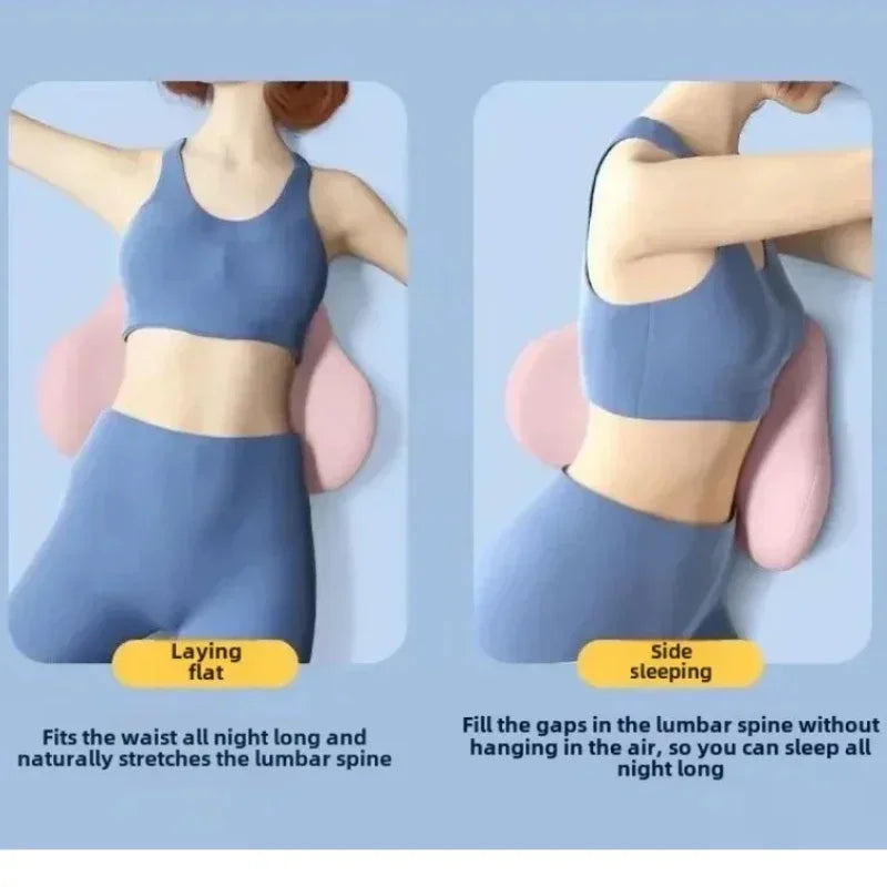 Ergonomic Lumbar Support Cushion — Memory Foam Back & Hip Relief