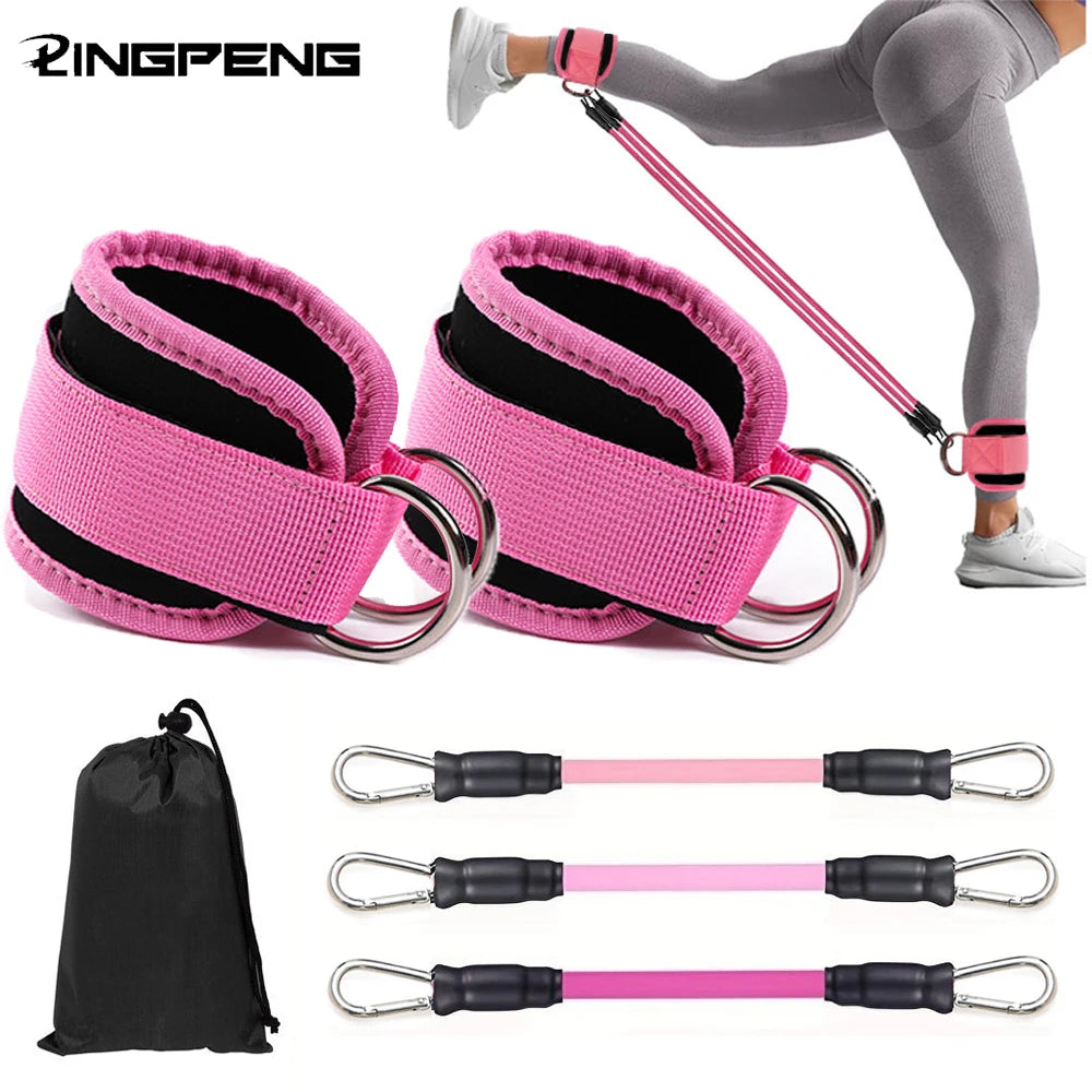 Formalife Ankle Strap Resistance Bands — Gym & Home Workout Set