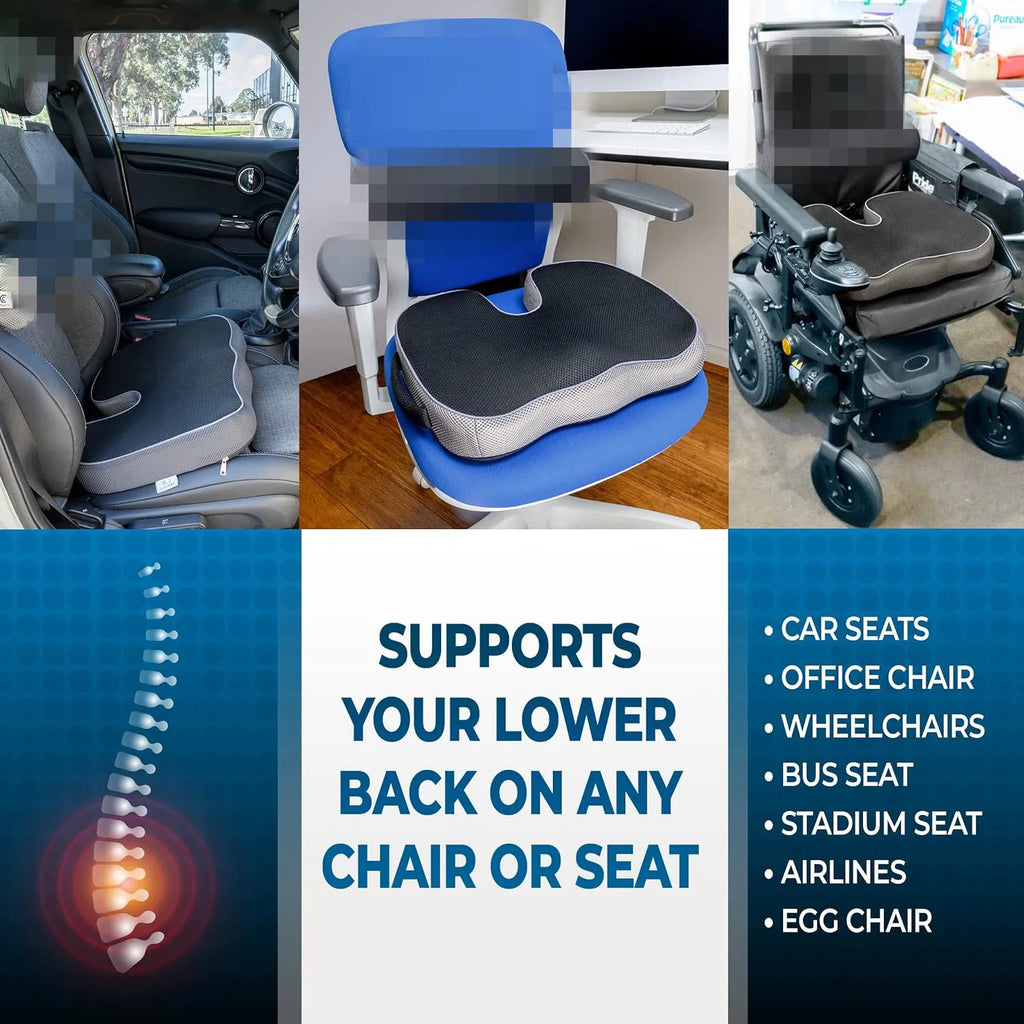 Formalife Ergonomic Seat Cushion — Posture Support From Below