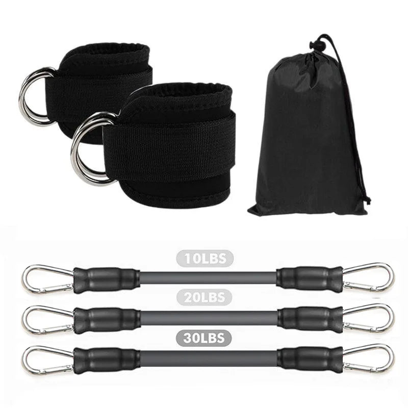 Formalife Ankle Strap Resistance Bands — Gym & Home Workout Set