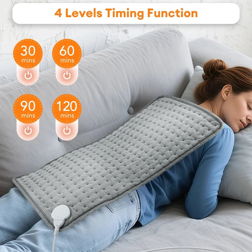 Formalife Electric Heating Pad — Back, Neck & Shoulder Relief