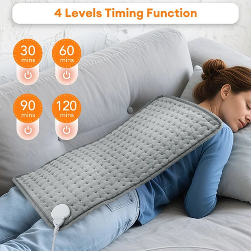 Formalife Electric Heating Pad — Back, Neck & Shoulder Relief