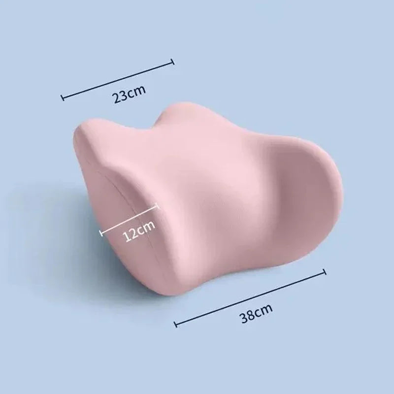 Ergonomic Lumbar Support Cushion — Memory Foam Back & Hip Relief