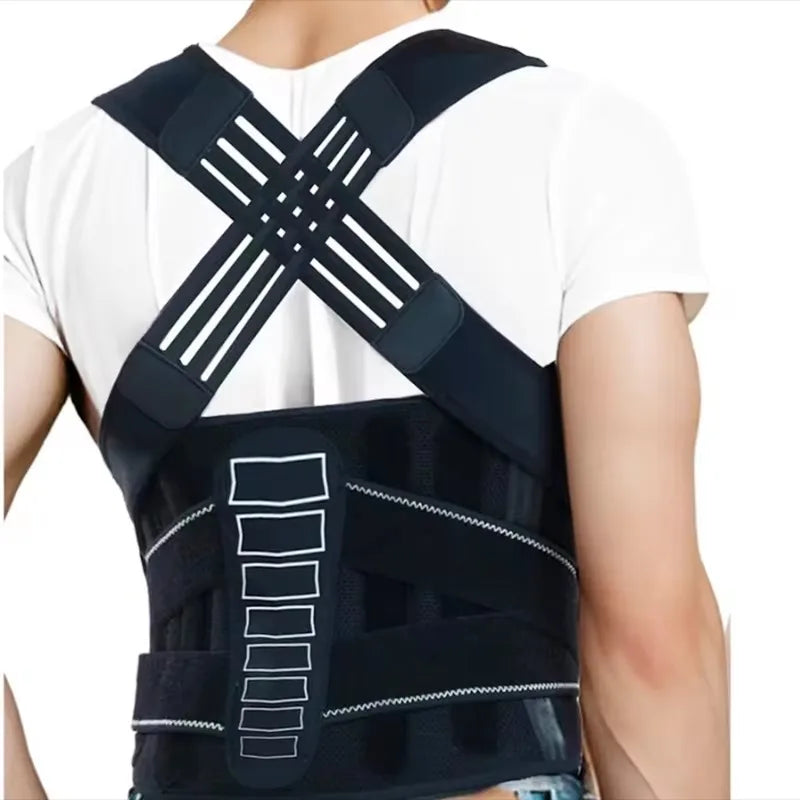 Adjustable Posture Corrector — Back & Shoulder Support