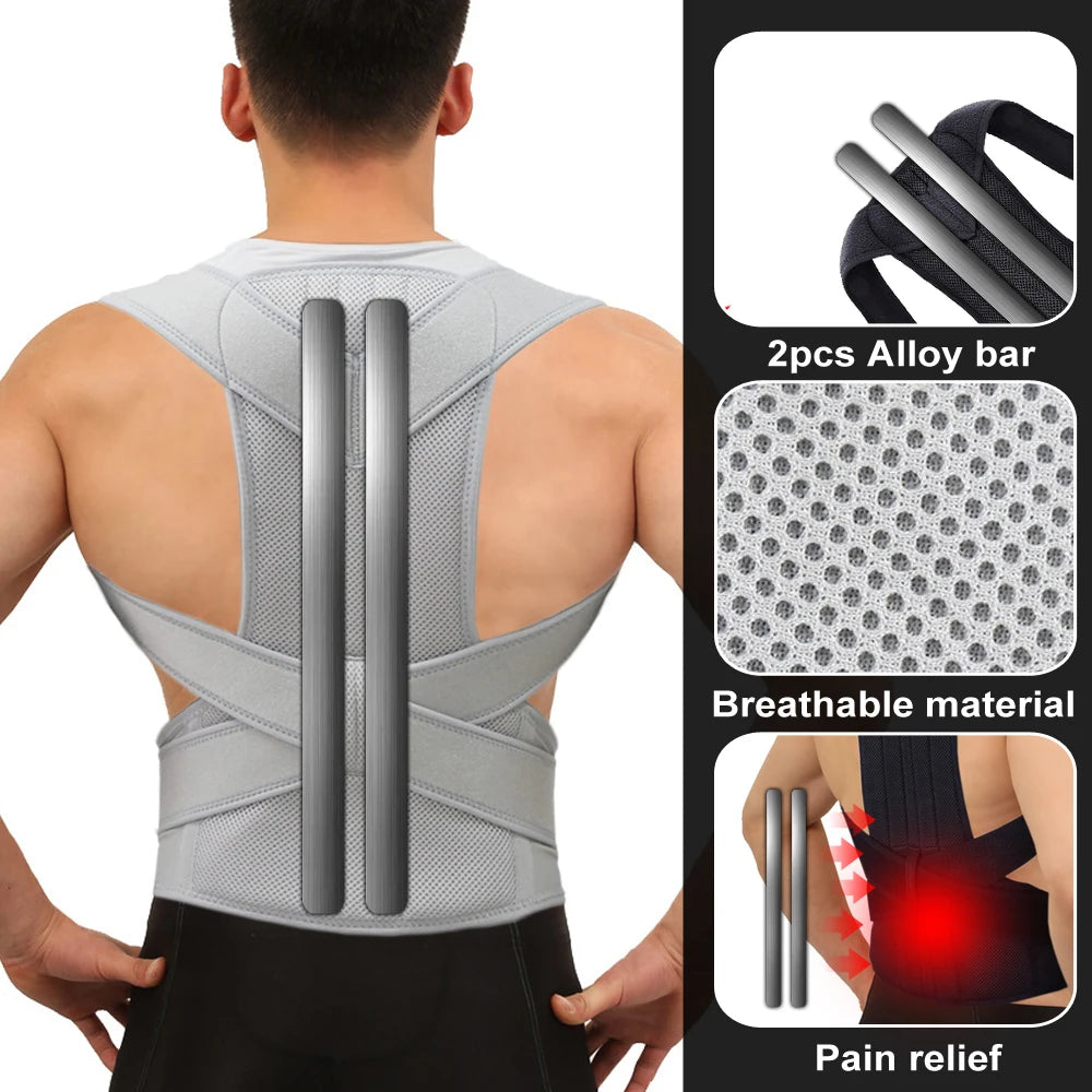 Formalife Upper Back Posture Corrector — Clavicle & Shoulder Support