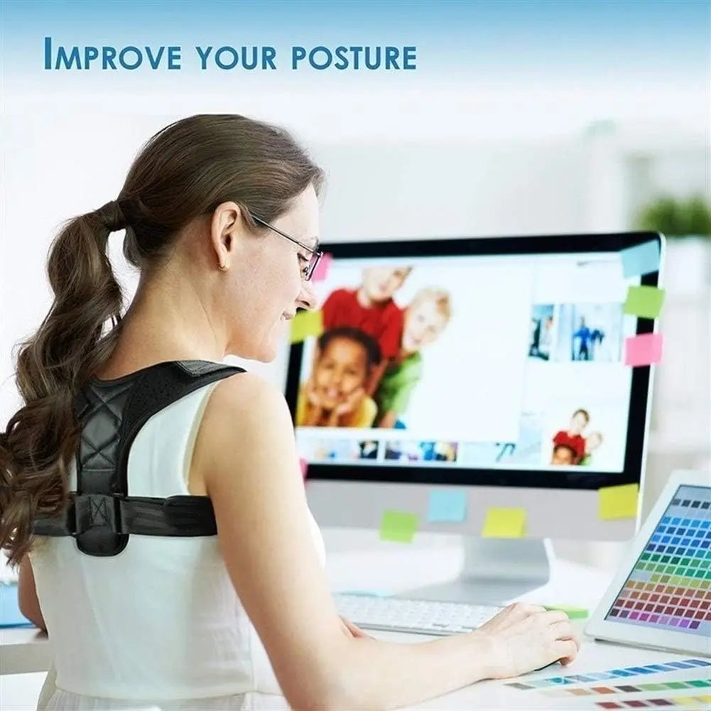 Formalife Adjustable Posture Corrector Belt — Full Back & Spine Support