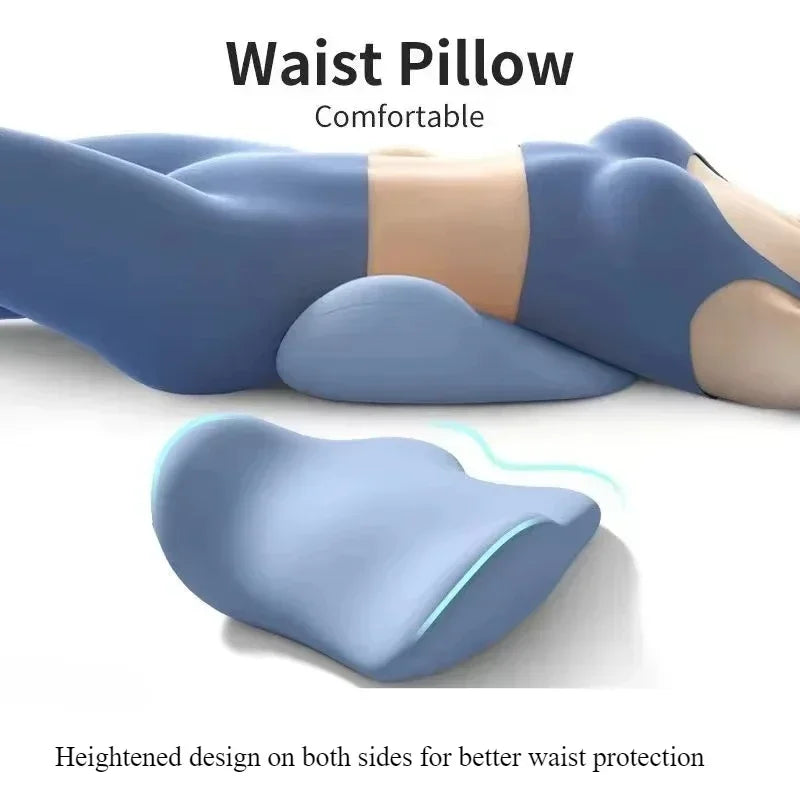 Ergonomic Lumbar Support Cushion — Memory Foam Back & Hip Relief