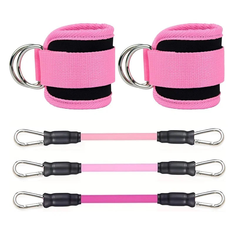 Formalife Ankle Strap Resistance Bands — Gym & Home Workout Set